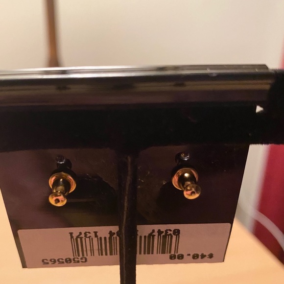 RARE & VINTAGE Monet Premier 14K Gold Post Earrings. NEVER WORN. NWT - Picture 8 of 9